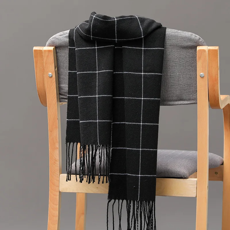 Cashmere Pashmina Wrap - 2023 ใหม่ฤดูหนาวผู้ชายผ้าพันคอผ้าพันคอผ้าพันคอผ้าพันคอผ้าพันคอ Casual ยี่ห้อ Designer Pashmina