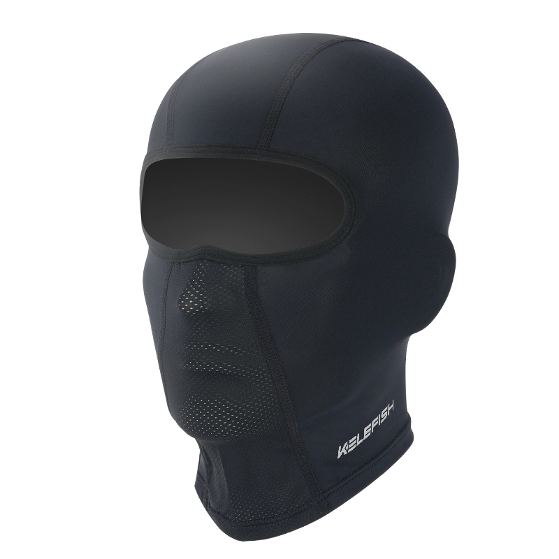 Balaclava Ski Mask - KELEFISH หน้ากากบาลาคลาวาสำหรับสกี, หน้ากากปั่นจักรยาน, หน้ากากปิดหน้าเต็มใบสำหรับมอเตอร์ไซค์, ผ้าไอซ์ซิลค์