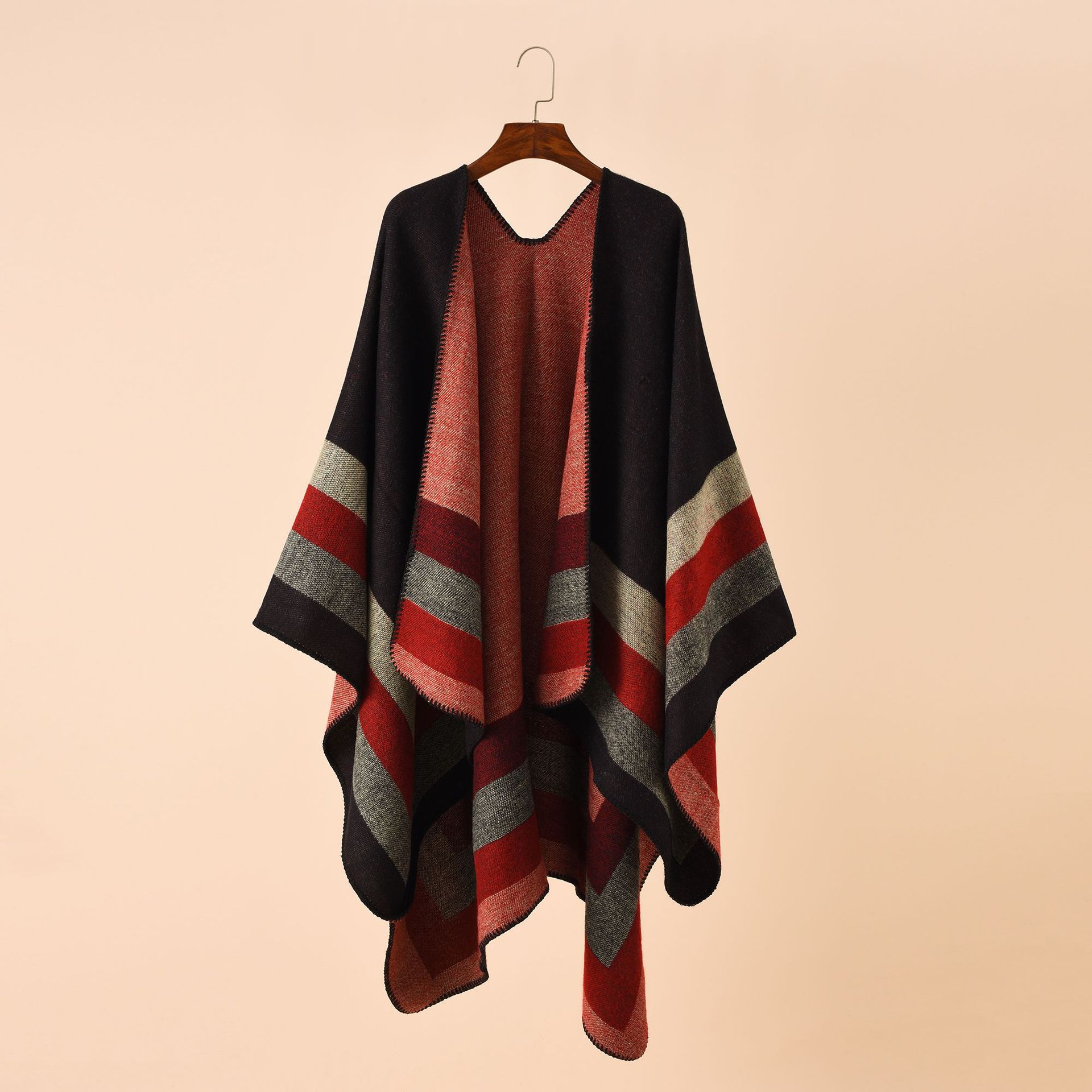 2024เสื้อปอนโชกันหนาวลายสก๊อตแ - Cashmere Pashmina Wrap บทวิจารณ์และราคา